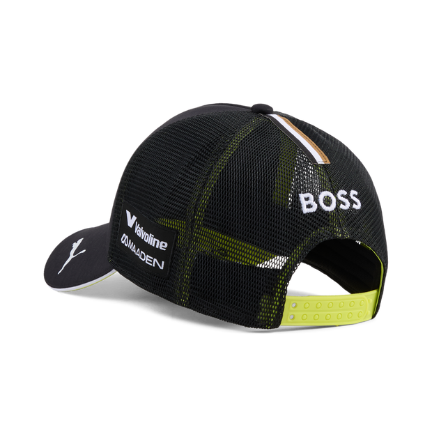 Aston Martin F1 Team 2026 Stroll Trucker Cap Unisex - Black