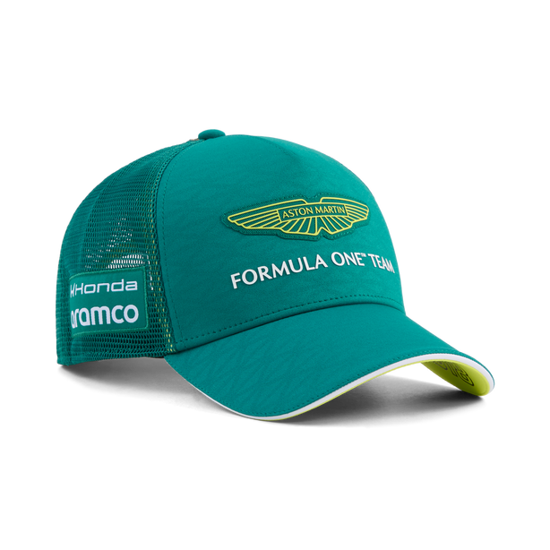 Aston Martin F1 Team 2026 Stroll Trucker Cap Unisex - Green Lux