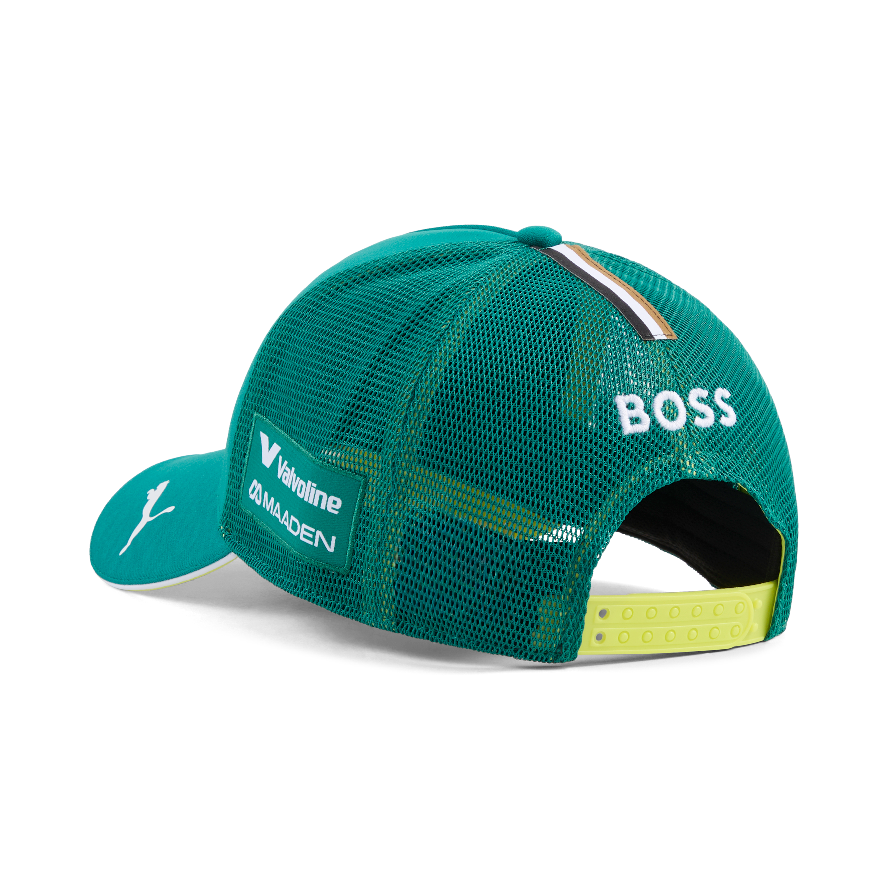 Aston Martin F1 Team 2026 Stroll Trucker Cap Unisex - Green Lux