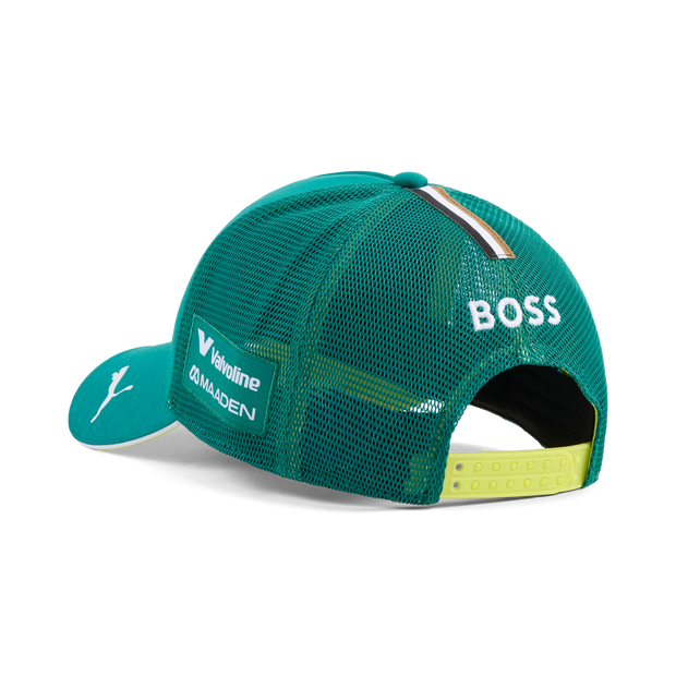 Aston Martin F1 Team 2026 Stroll Trucker Cap Unisex - Green Lux