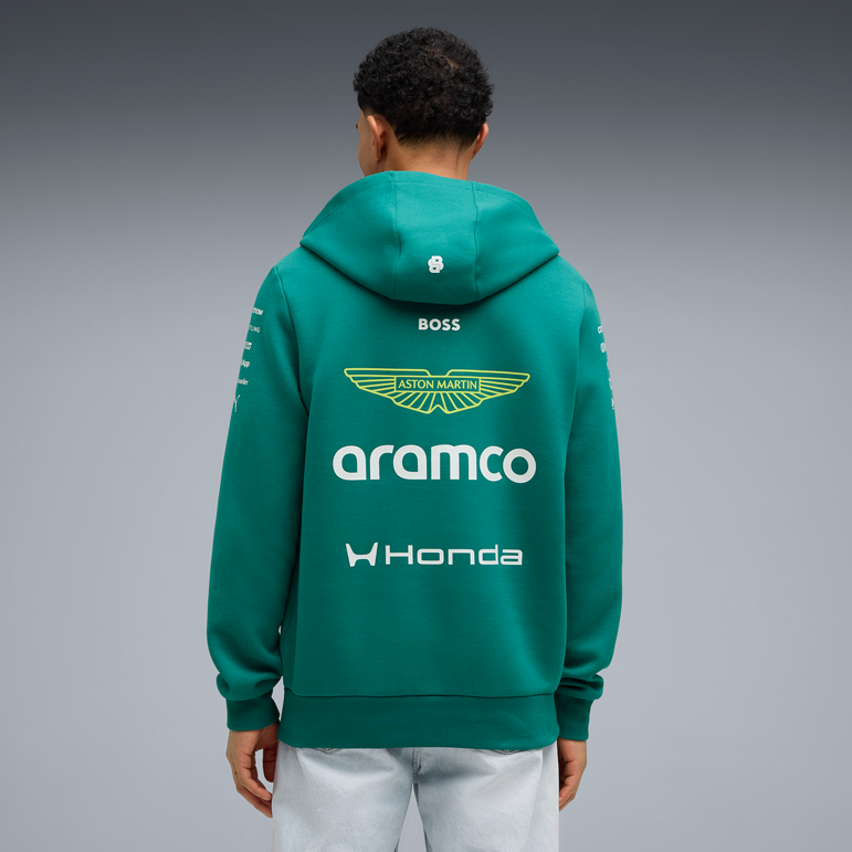 Aston Martin F1 Team 2026 Hoodie Mens - Green Lux