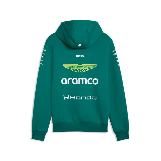 Aston Martin F1 Team 2026 Hoodie Mens - Green Lux