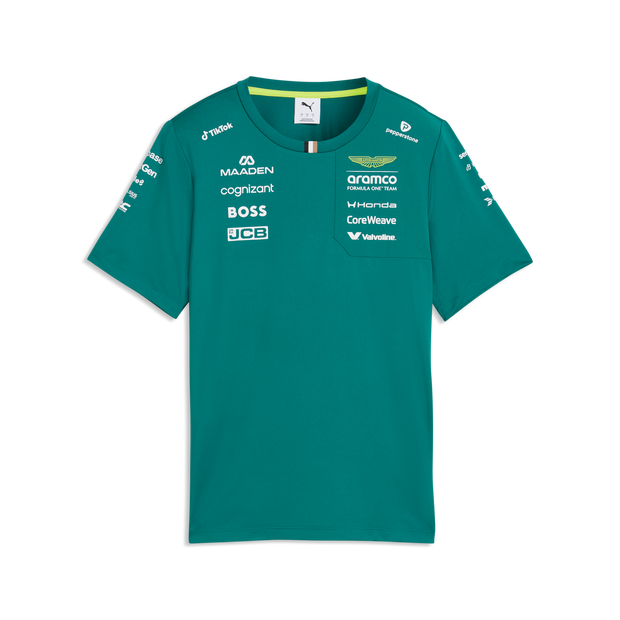 Aston Martin F1 Team 2026 Tee Womens - Green Lux