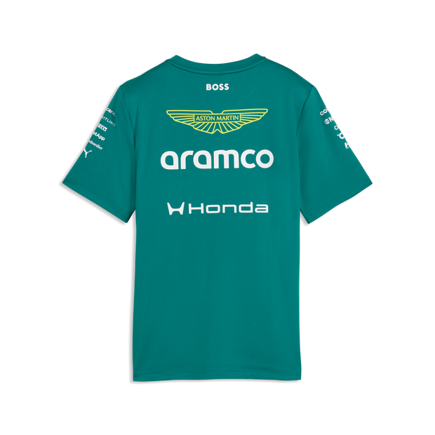 Aston Martin F1 Team 2026 Tee Womens - Green Lux