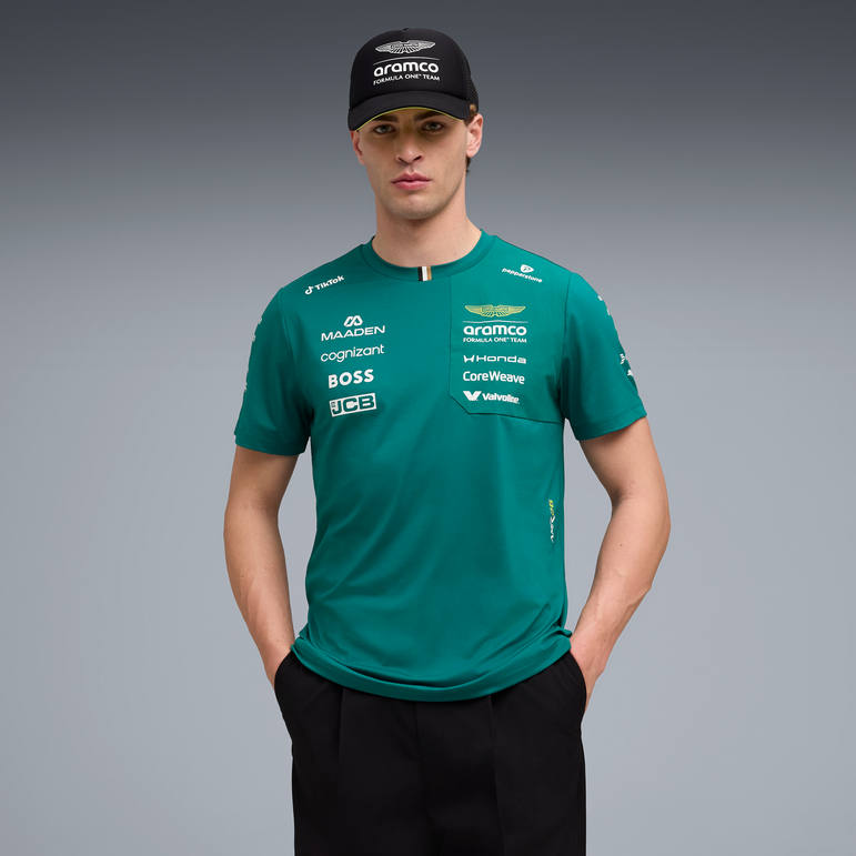 Aston Martin F1 Team 2026 Tee Mens - Green Lux