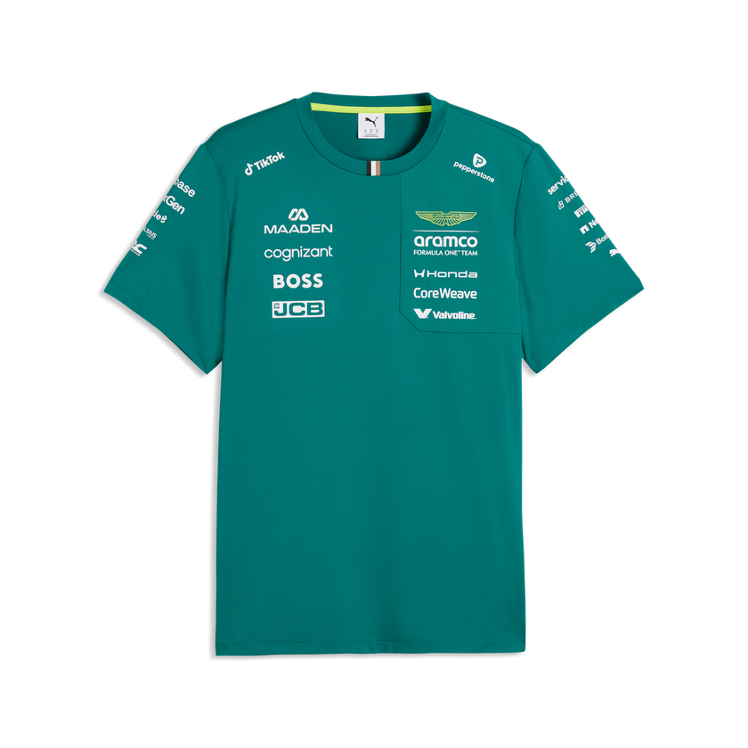 Aston Martin F1 Team 2026 Tee Mens - Green Lux