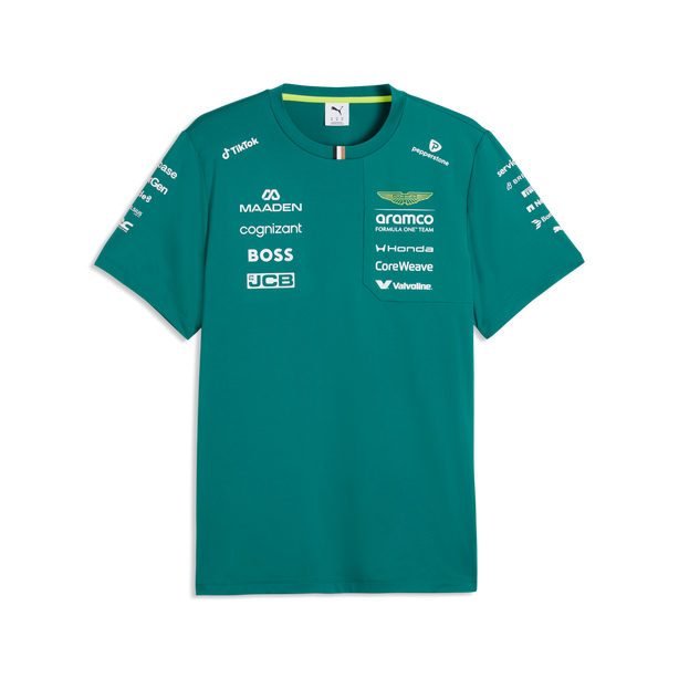 Aston Martin F1 Team 2026 Tee Mens - Green Lux