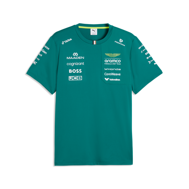 Aston Martin F1 Team 2026 Tee Mens - Green Lux