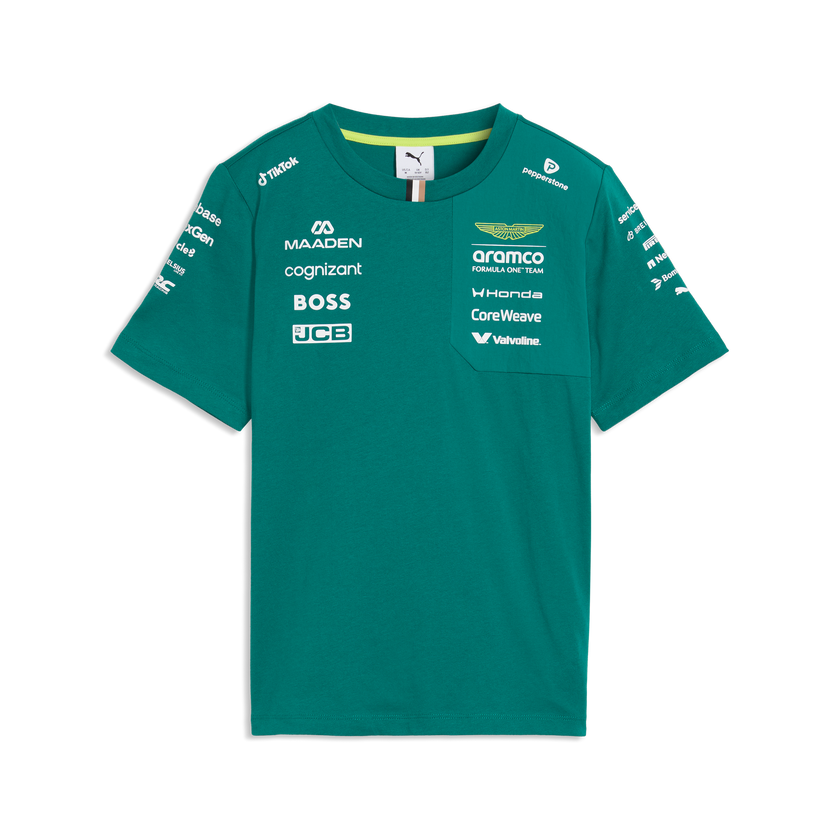 Aston Martin F1 Team 2026 Tee Kids - Green Lux