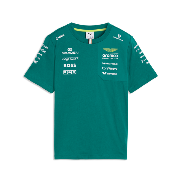 Aston Martin F1 Team 2026 Tee Kids - Green Lux