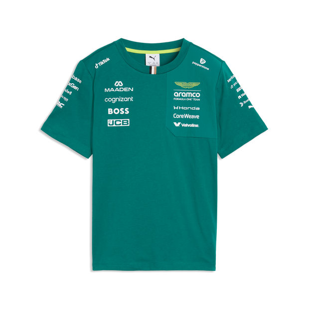 Aston Martin F1 Team 2026 Tee Kids - Green Lux