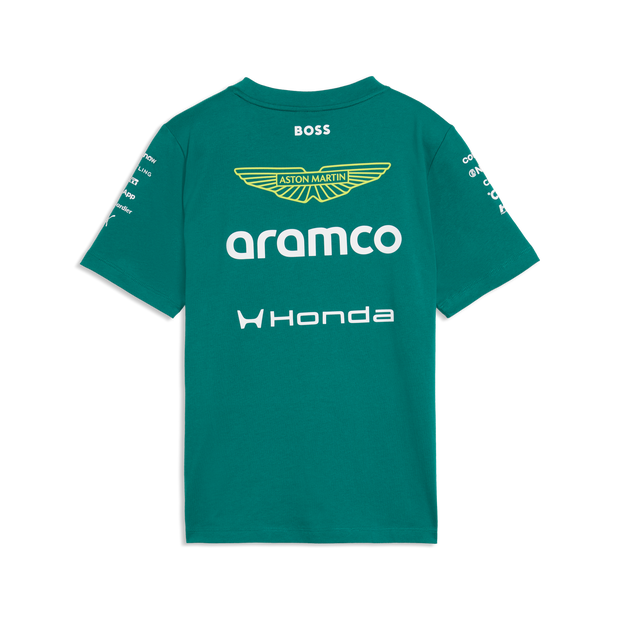 Aston Martin F1 Team 2026 Tee Kids - Green Lux