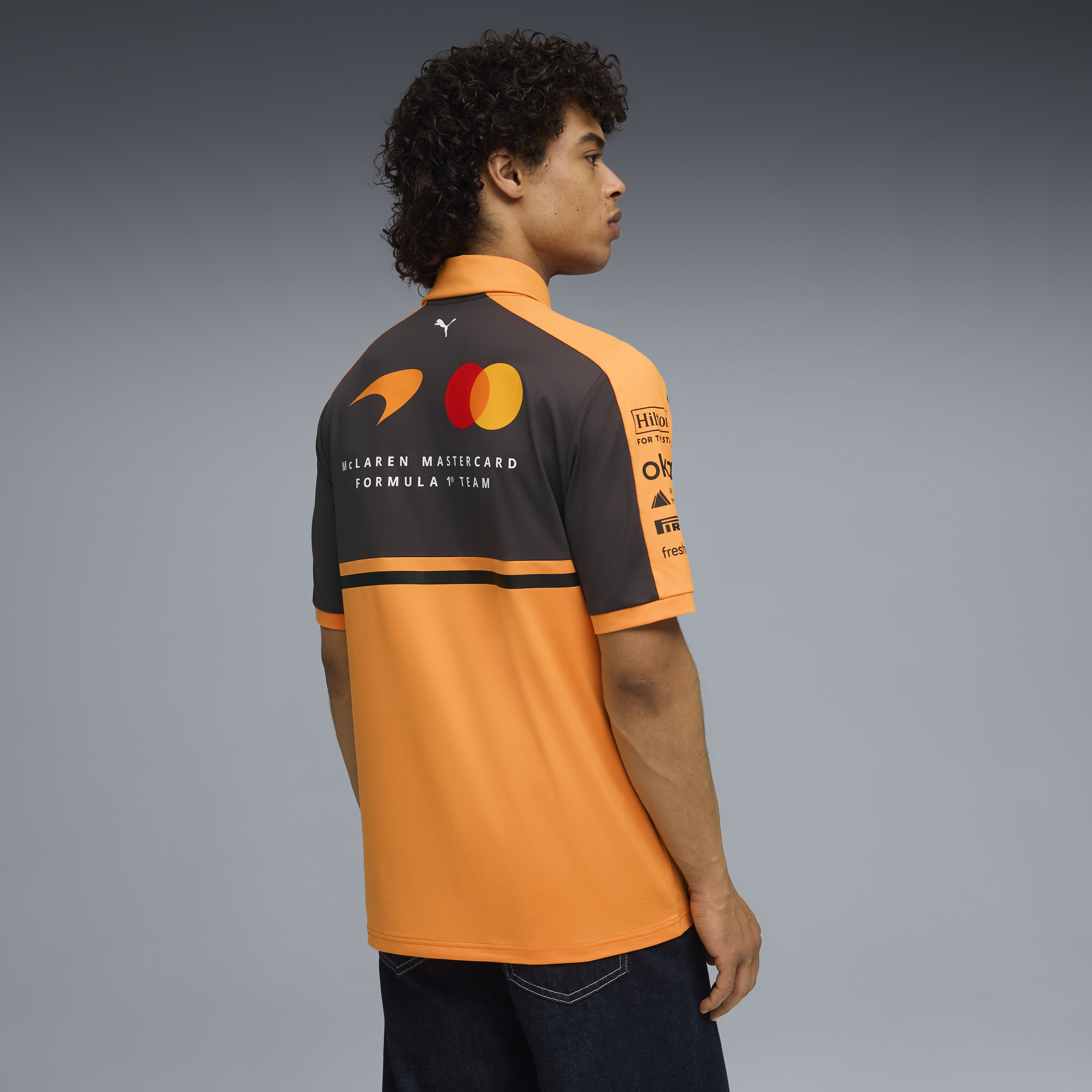 McLaren Racing F1 Team 2026 Polo Mens - Papaya