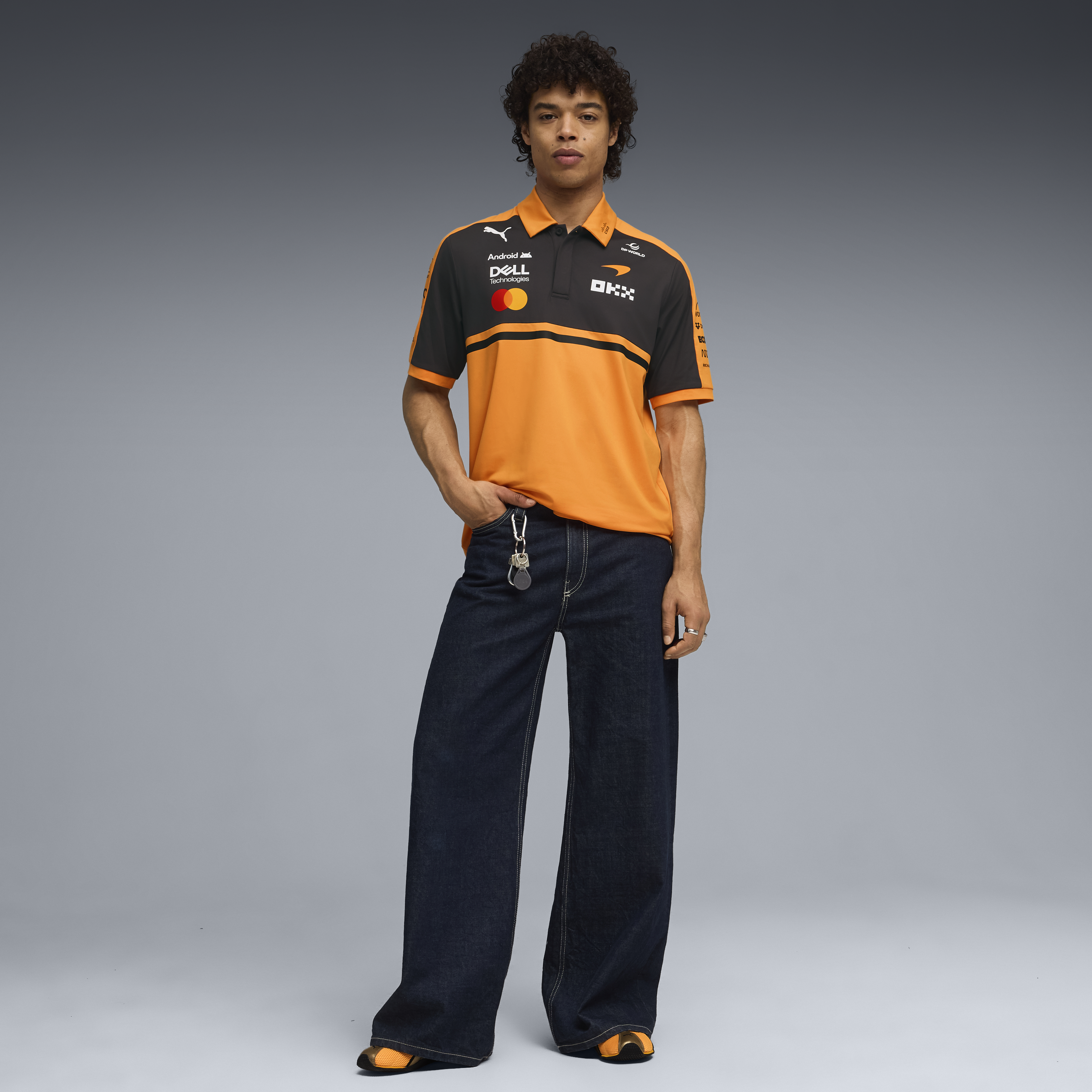 McLaren Racing F1 Team 2026 Polo Mens - Papaya