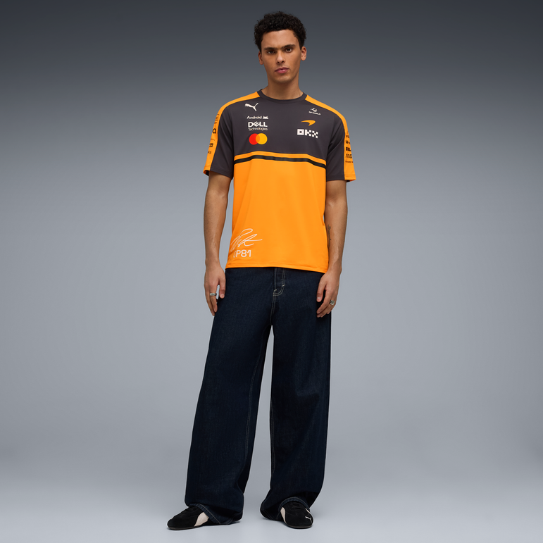 McLaren Racing F1 Team 2026 Oscar Piastri Tee Mens - Papaya