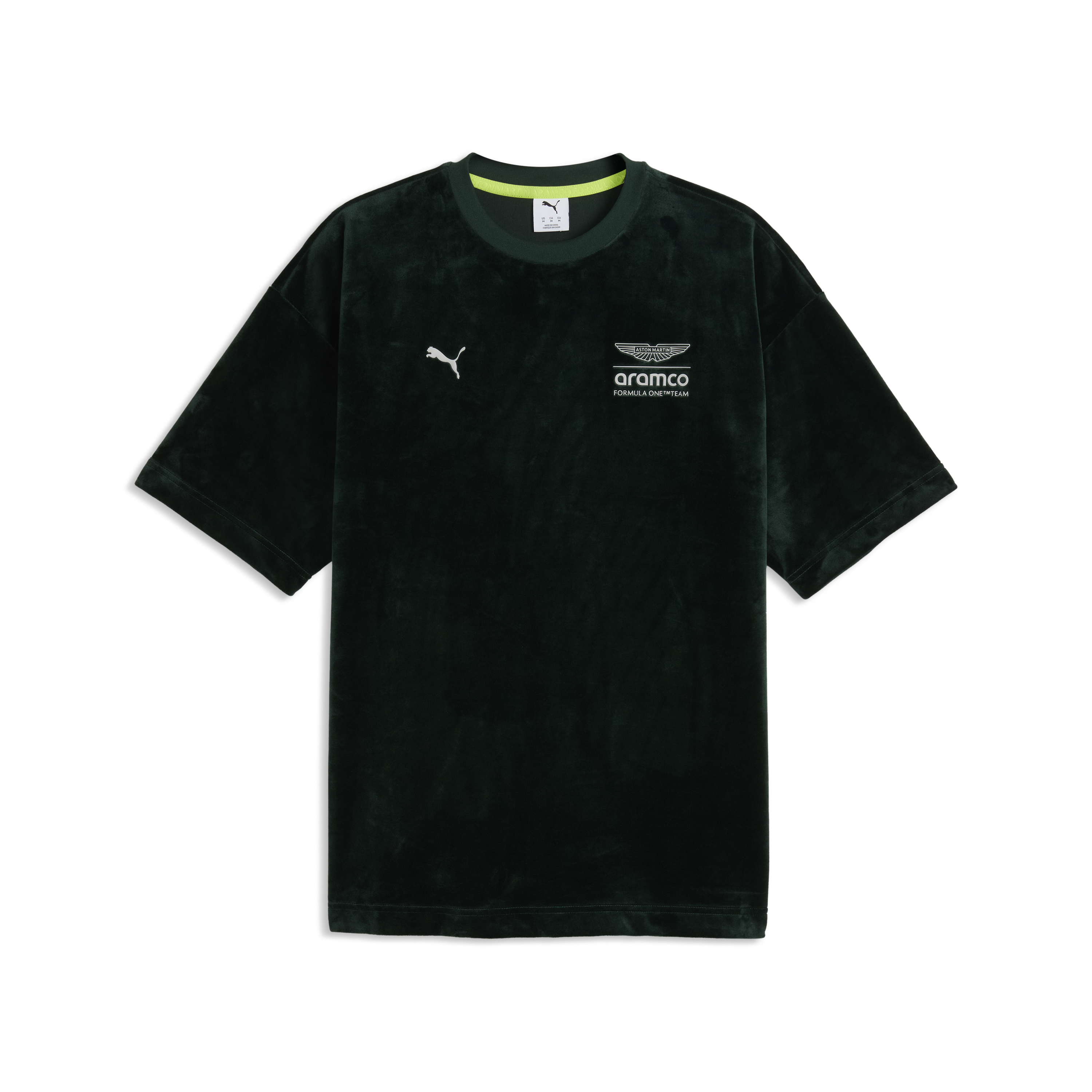 Aston Martin F1 Team 2026 Special Edition Silverstone UK Tee Mens - Green Lux