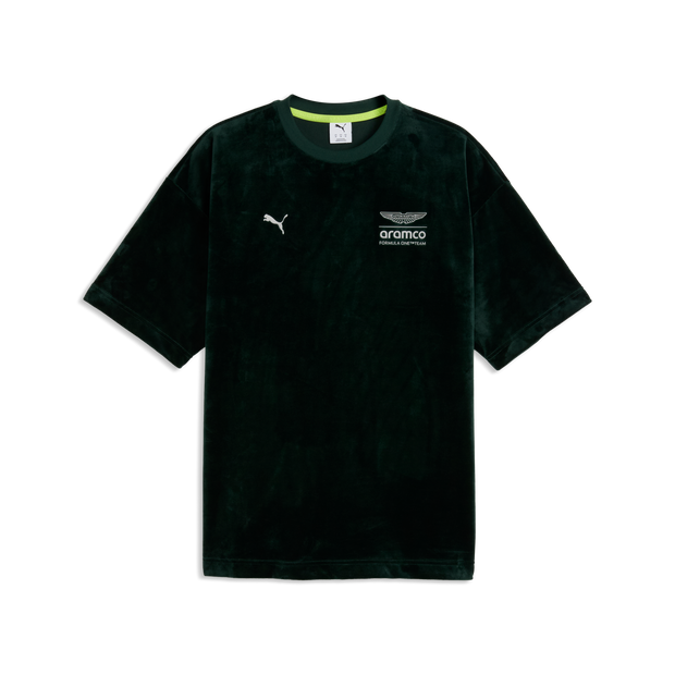 Aston Martin F1 Team 2026 Special Edition Silverstone UK Tee Mens - Green Lux