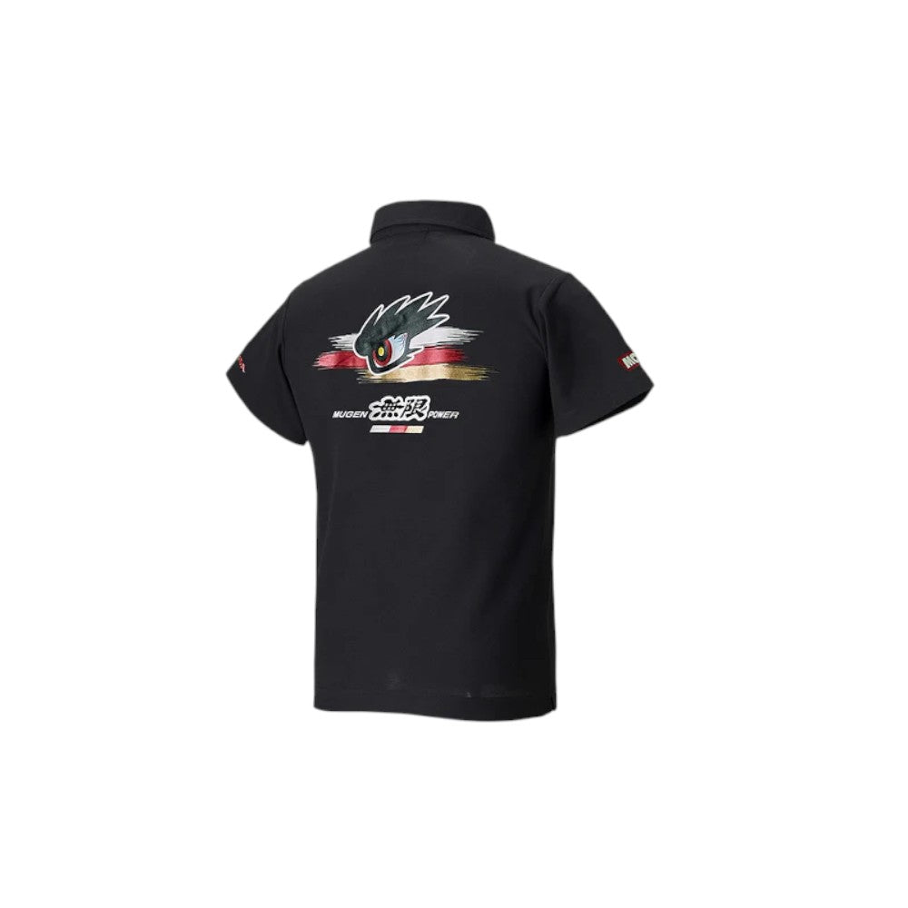 Mugen Team Polo Shirt Black