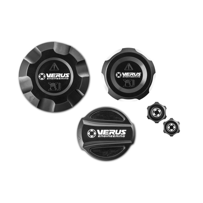 Verus Engineering Engine Bay Fluid Cap Kit BMW B58 Engine Anodized