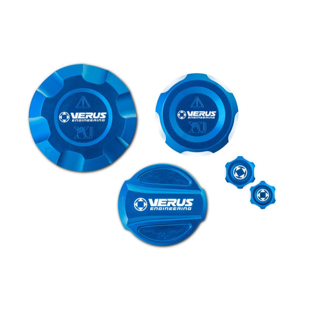Verus Engineering Engine Bay Fluid Cap Kit BMW B58 Engine Anodized