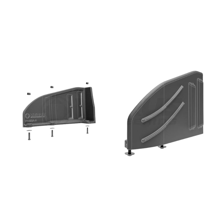 Verus Front Splitter Endplates BMW M3 E92