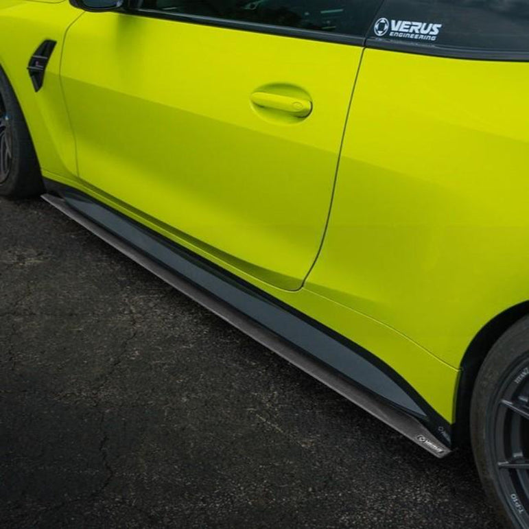 Verus Carbon Polyweave Side Splitter Kit BMW M4 G82