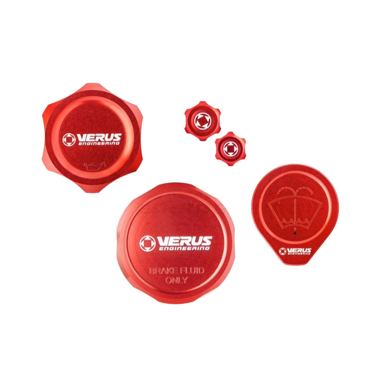 Verus Anodized Engine Bay Cap Kit Honda Civic Type R FK8