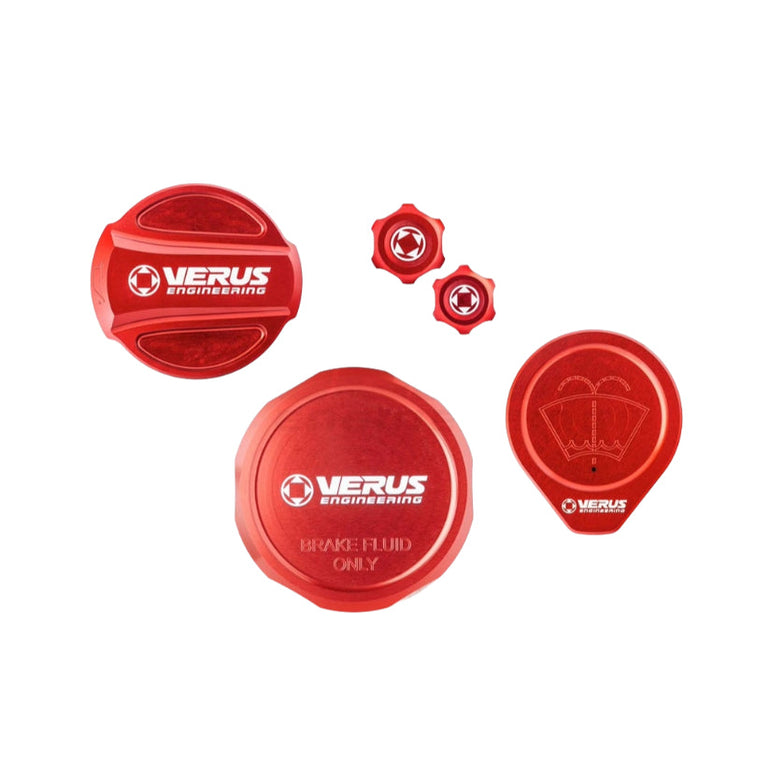 Verus Anodized Engine Bay Cap Kit Honda Civic Type R FK8