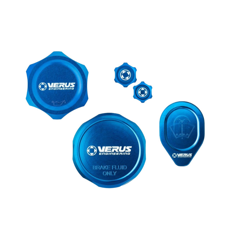 Verus Anodized Engine Bay Cap Kit Honda Civic Type R FL5