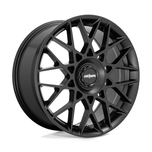 Rotiform R165 BLQ-C Alloy Wheel 19x8.5 ET45 5x108/5x114 Matt Black 72.56mm CB