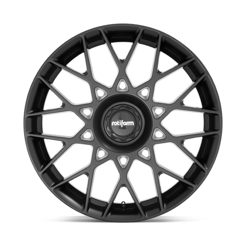 Rotiform R165 BLQ-C Alloy Wheel 19x8.5 ET35 5x108/5x114 Matt Black 72.56mm CB