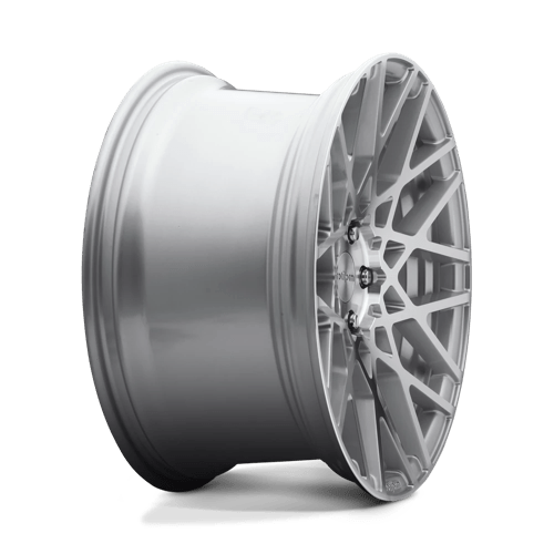 Rotiform R110 BLQ Alloy Wheel 18x8.5 ET35 5x112 Gloss Silver Machined 66.56mm CB