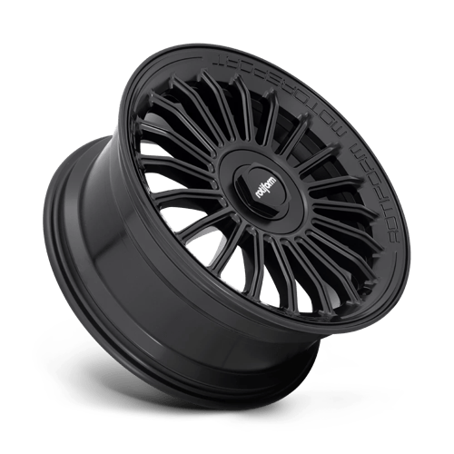 Rotiform R161 BUC-M Alloy Wheel 19x8.5 ET35 5x100/5x112 Matt Black 66.56mm CB