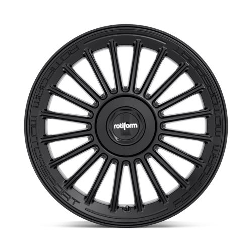 Rotiform R161 BUC-M Alloy Wheel 19x8.5 ET35 5x112/5x120 Matt Black 72.56mm CB