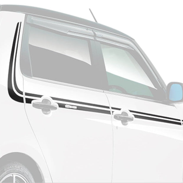 Mugen Body Side Decal Black Honda N-One JG3-4 20+