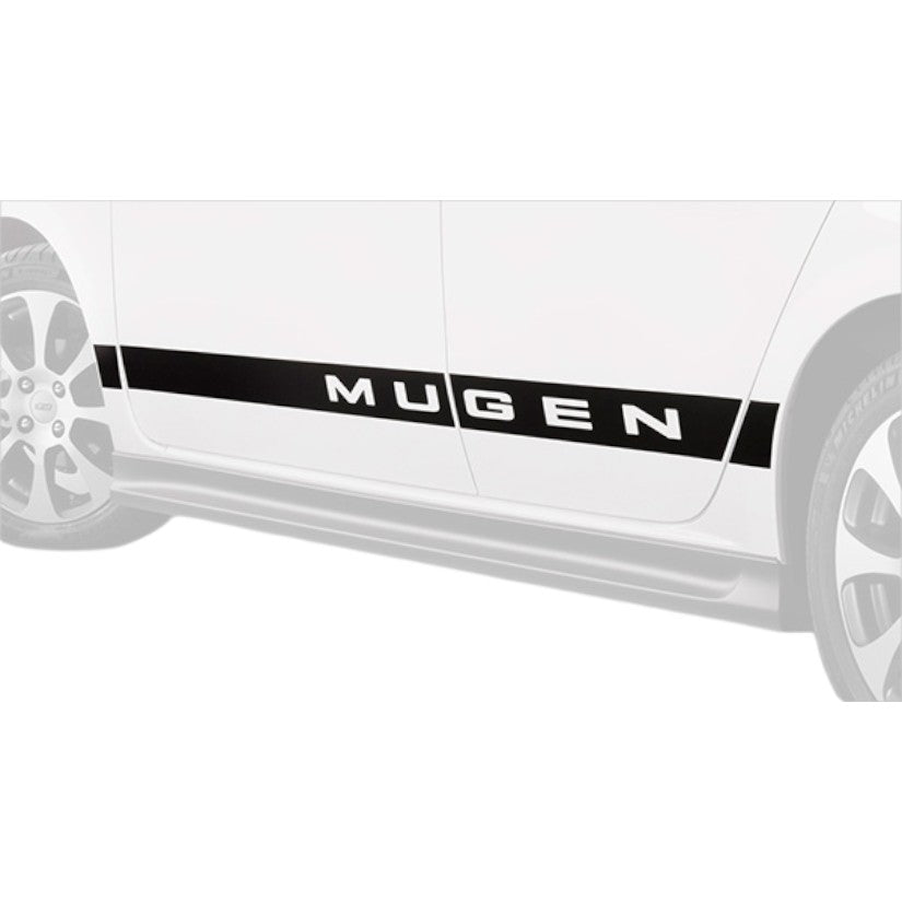 Mugen Side Decal Sticker Matte Black Honda N-One E: JG5-6 25+
