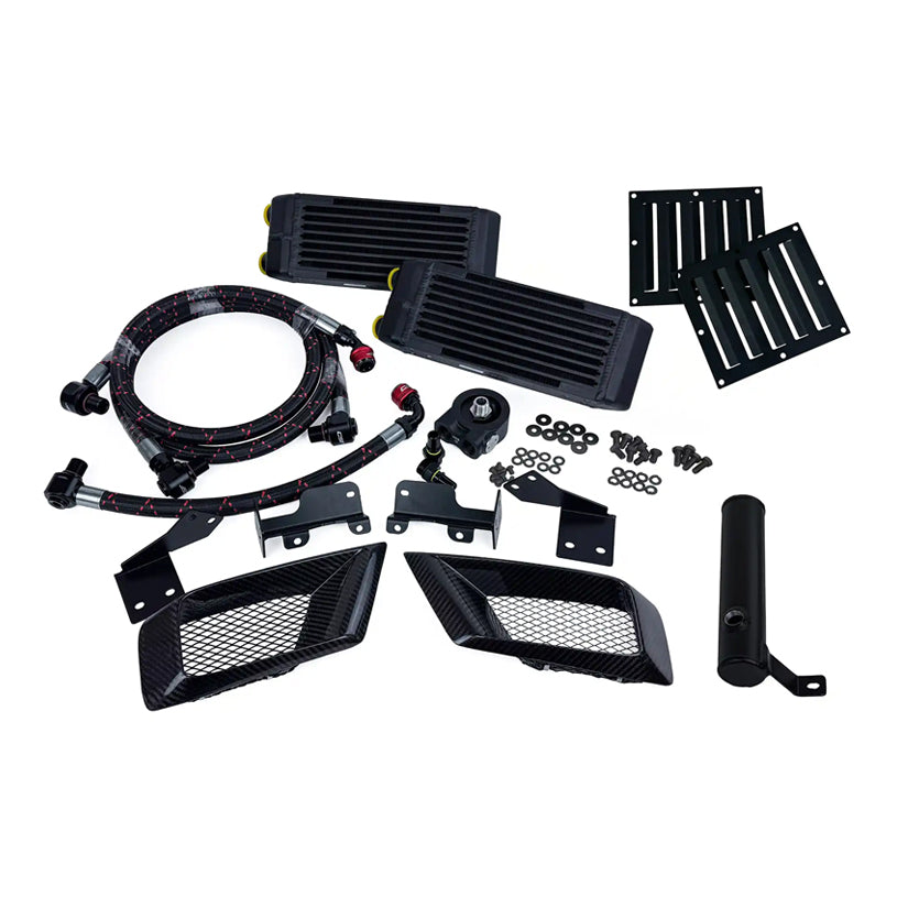 CSF Dual Engine Oil Cooler Kit Honda Civic FL5 Type R 23+