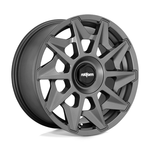 Rotiform R128 CVT Alloy Wheel 19x8.5 ET35 5x112/5x120 Matt Anthracite 72.56mm CB