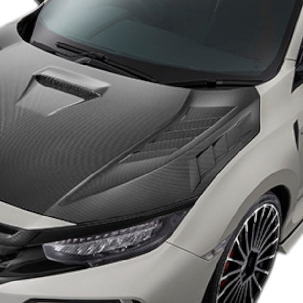 Mugen Aero Carbon Bonnet RC20GT Honda Civic Type-R FK8 17-22