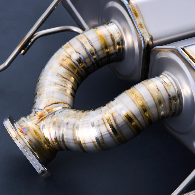 Js Racing ZX-Titanium Exhaust System 76RS Honda Civic Type-R FL5
