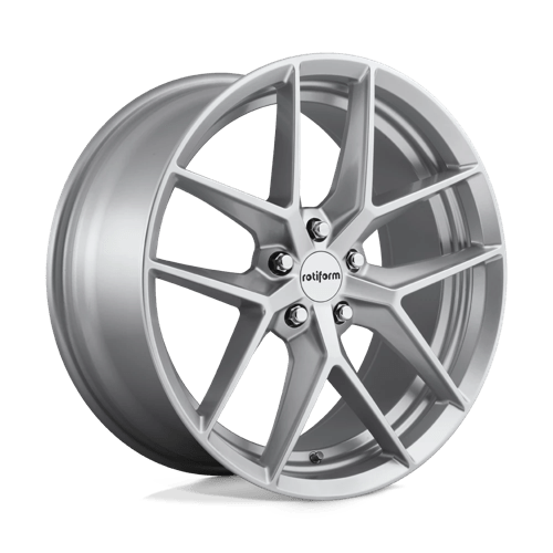 Rotiform R133 FLG Alloy Wheel 18x8.5 ET45 5x112 Gloss Silver 66.56mm CB