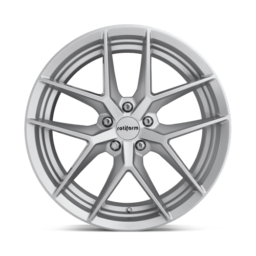 Rotiform R133 FLG Alloy Wheel 18x8.5 ET45 5x112 Gloss Silver 66.56mm CB