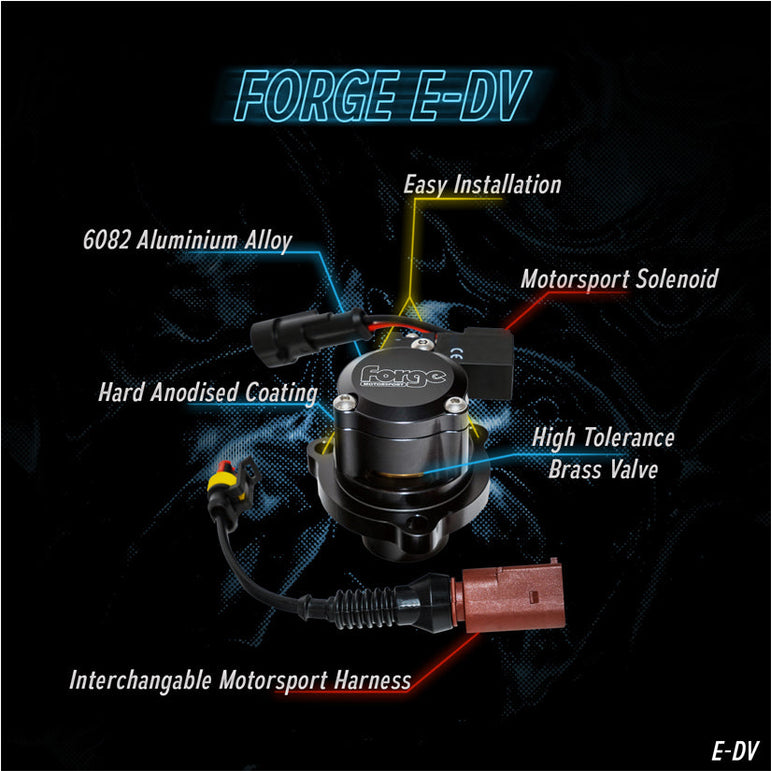 Forge Motorsport E-DV Atmospheric Dump Valve Toyota GR Yaris Corolla 20+