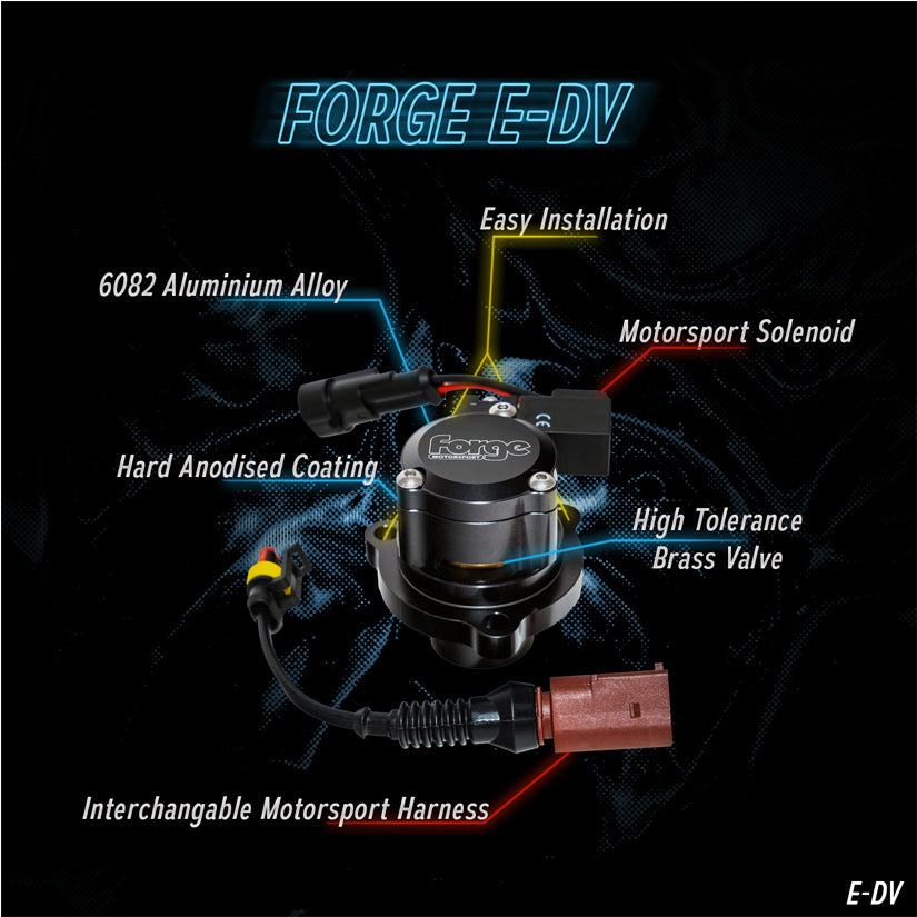 Forge Motorsport E-DV Atmospheric Dump Valve Toyota GR Yaris Corolla 20+