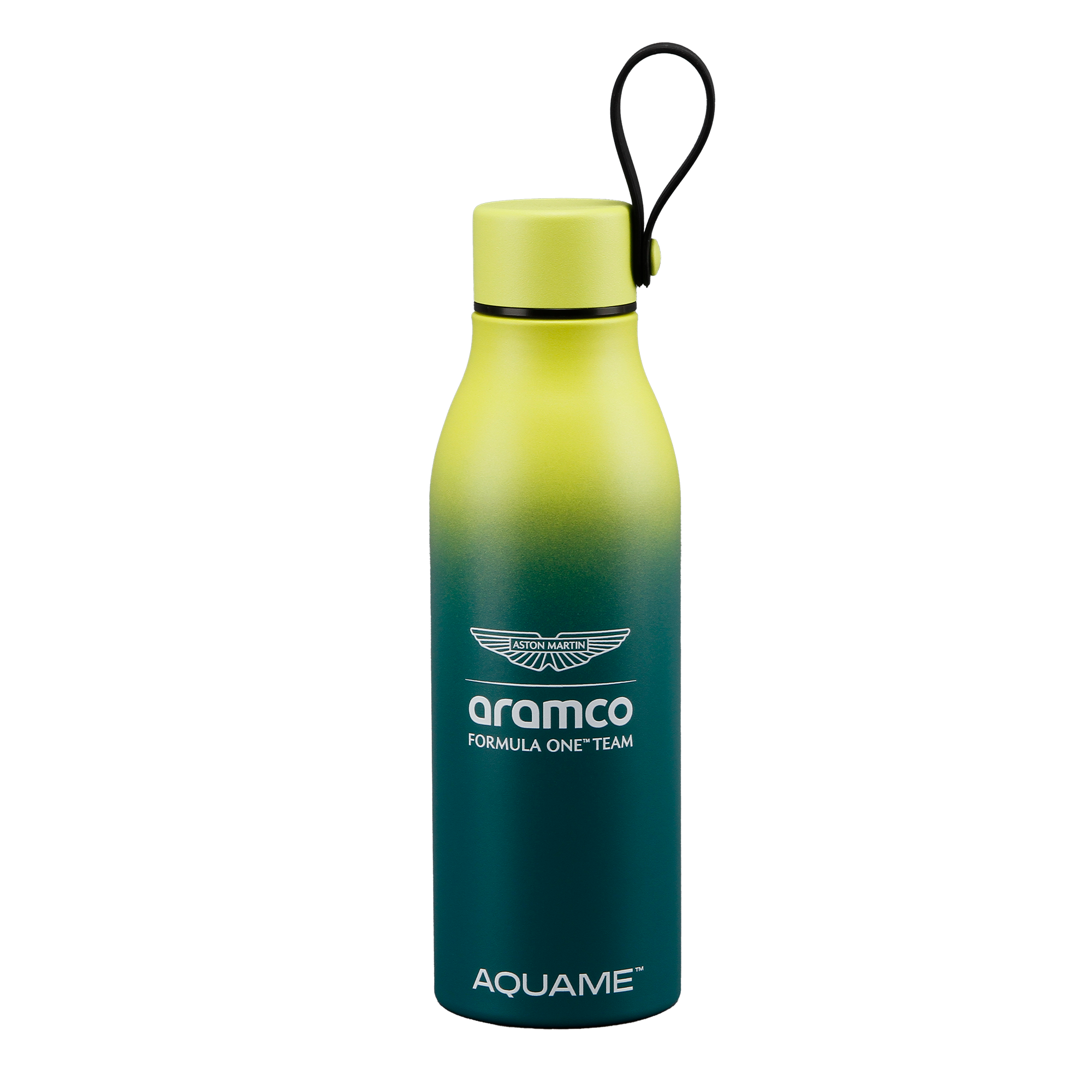 Aston Martin Aramco Formula One Team Aquame Thermo Water Bottle Adults - Green