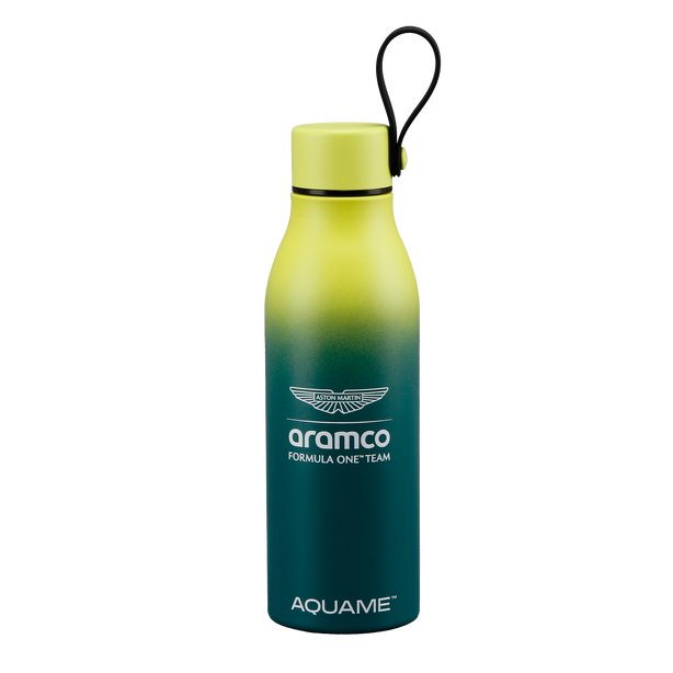 Aston Martin Aramco Formula One Team Aquame Thermo Water Bottle Adults - Green