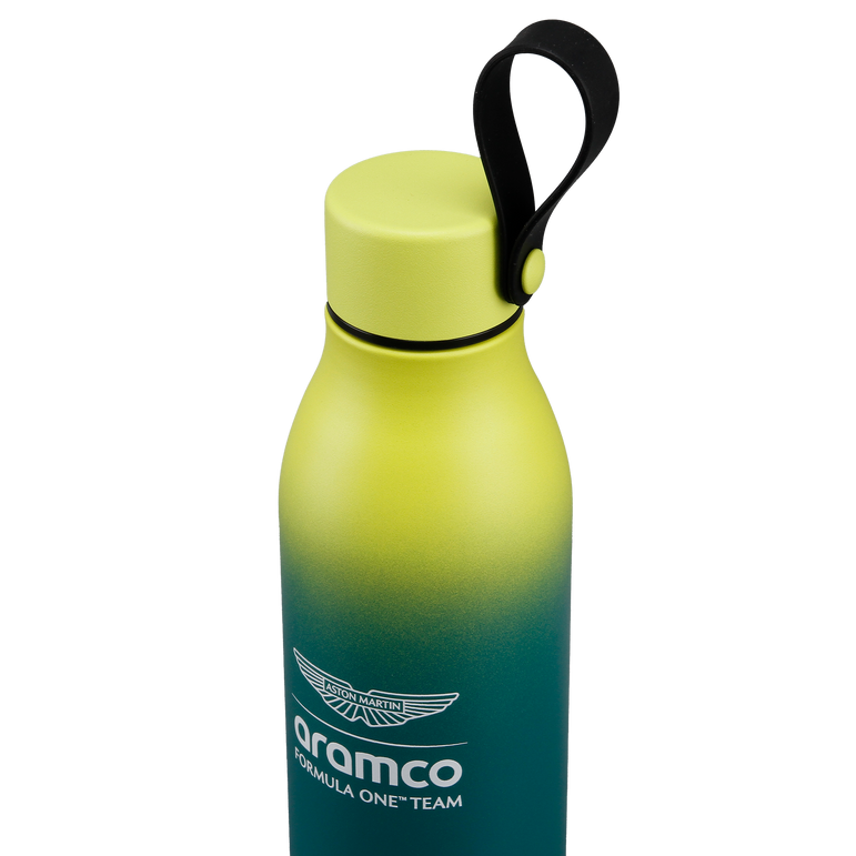 Aston Martin Aramco Formula One Team Aquame Thermo Water Bottle Adults - Green