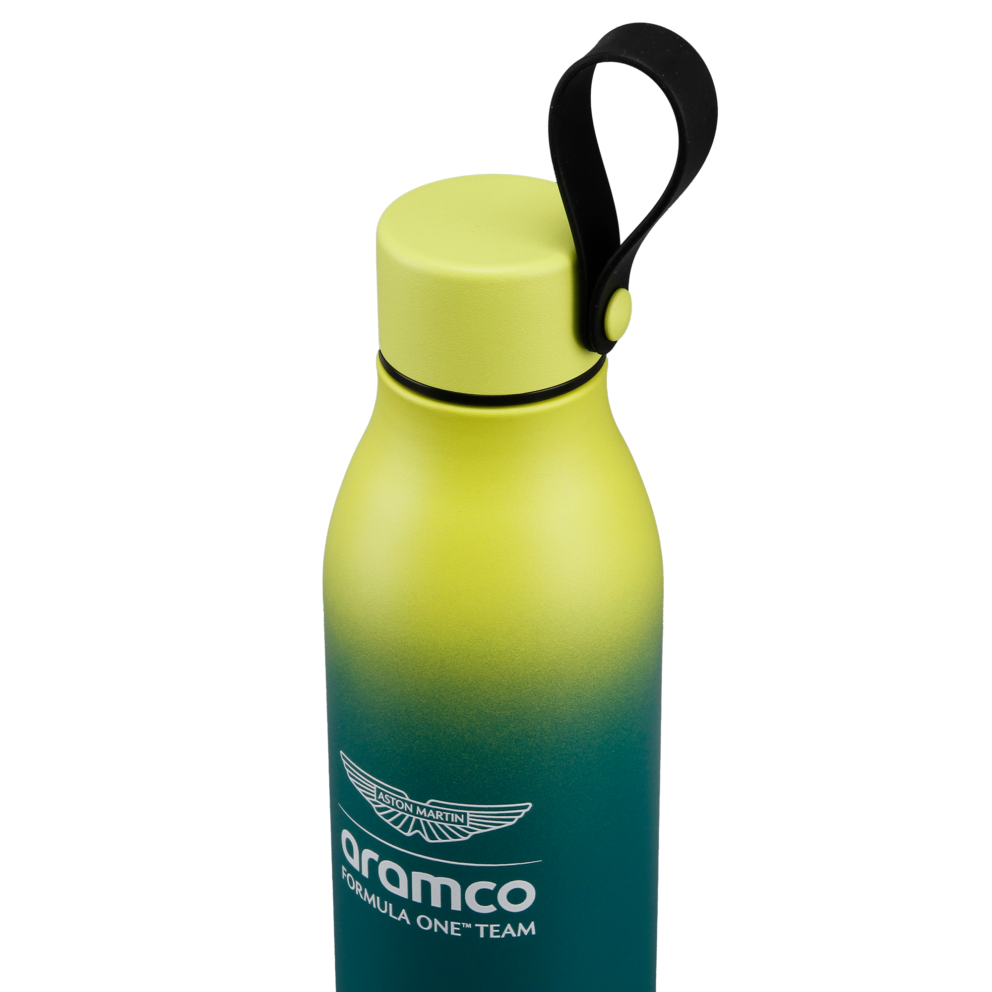 Aston Martin Aramco Formula One Team Aquame Thermo Water Bottle Adults - Green