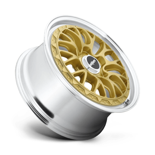 Rotiform R156 LSR Alloy Wheel 18x8.5 ET45 5x112 Matt Gold Machined 66.56mm CB