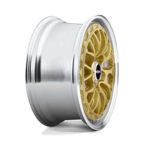 Rotiform R156 LSR Alloy Wheel 18x8.5 ET35 5x100 Matt Gold Machined 57.1mm CB